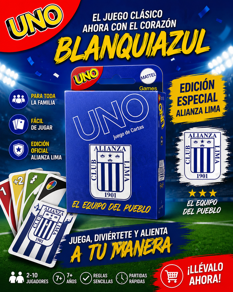 UNO – EDICIÓN ALIANZA LIMA V1
