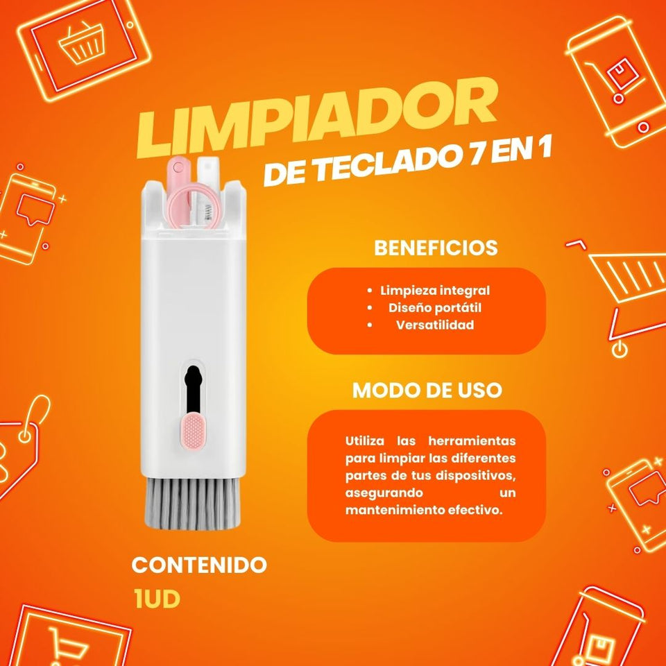 LIMPIADOR DE TECLADO 7 EN 1