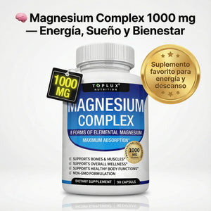 MAGNESIUM COMPLEX – RELAJACIÓN, ENERGÍA Y RECUPERACIÓN TOTAL
