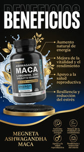 MEGNETA ASHWAGANDHA MACA